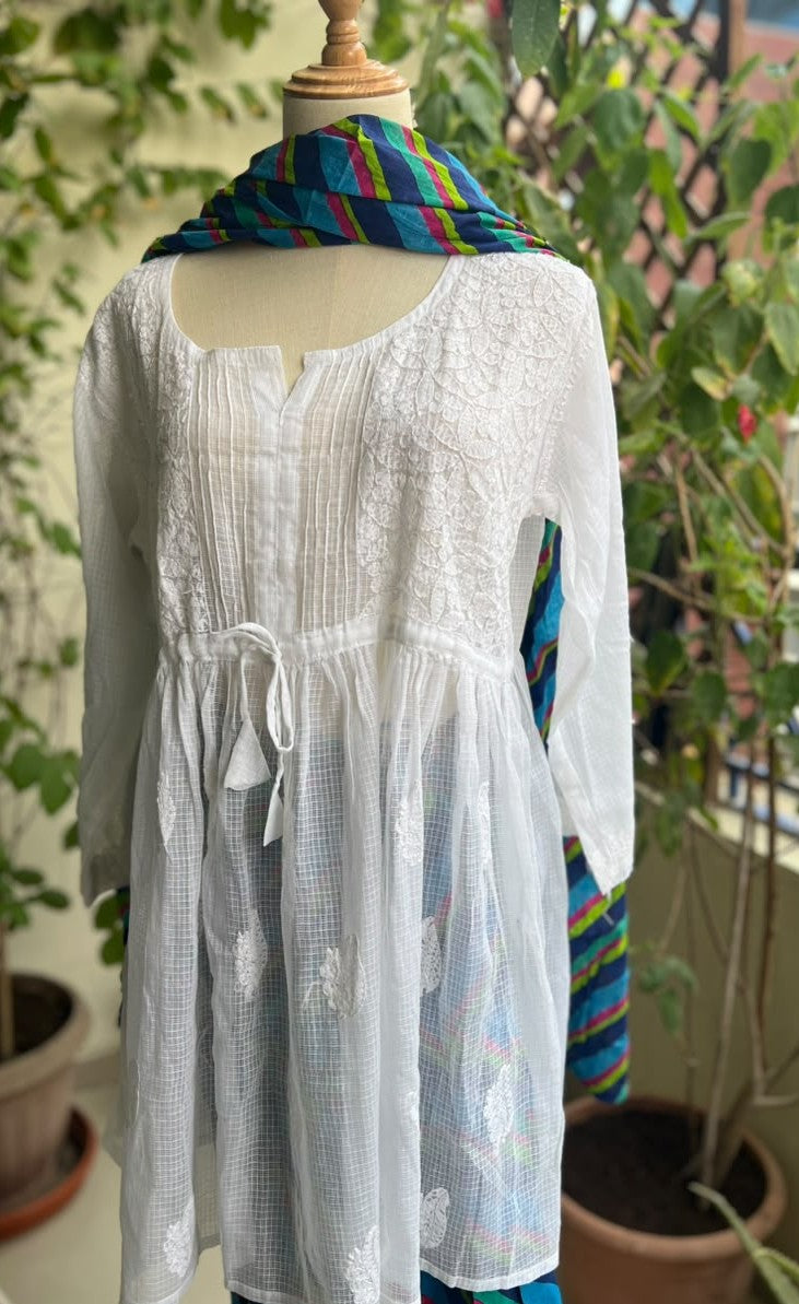 The Kota Cotton Peplum Kurti
