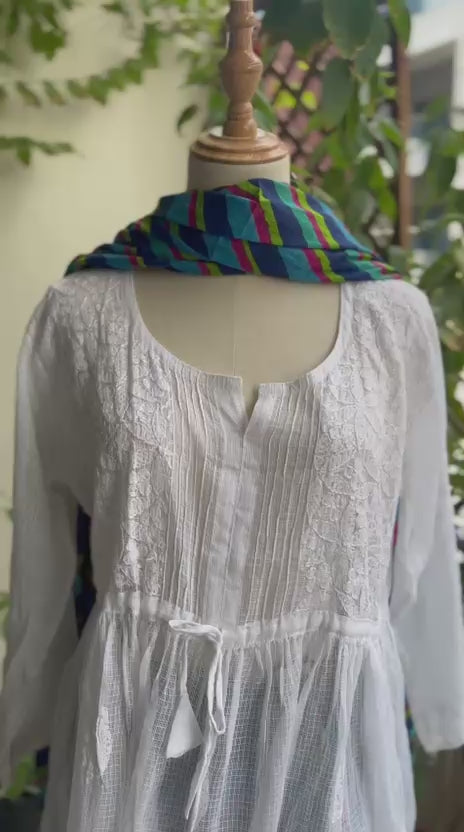 The Kota Cotton Peplum Kurti